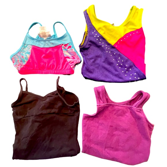 LOT OF 4- Dance Leo’s and Bra -Revolution and Danskin - Picture 1 of 13